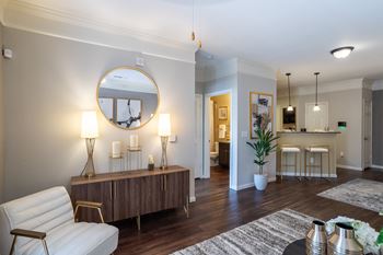 Bright Living room at Grand Villas at Cinco Ranch, Texas, 77494